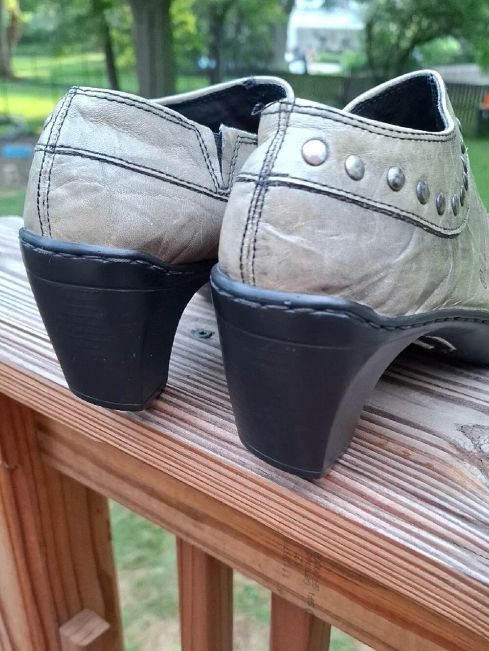 Josef Seibel Pewter Grey Ankle Booties Sz 41